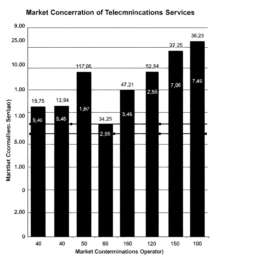 Market Concentration Levels Across African Telecom Sectors
